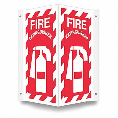 CONDOR 480Z33 Safety Sign 24 in x 18 in PETG