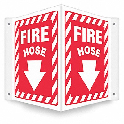 CONDOR 480Z42 Safety Sign 12 in x 14 in PETG