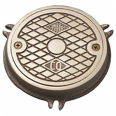 JAY R. SMITH MFG. CO 481004PB Floor Cleanout 3/4 in H Nickel Bronze