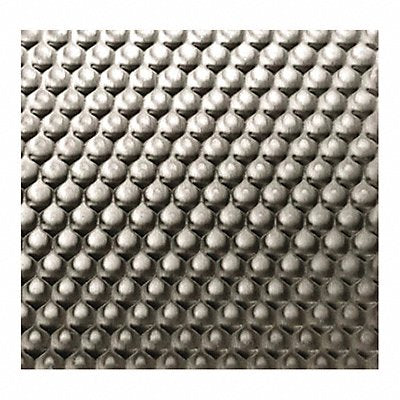 GRAINGER Oxford304420Gx48x48 Silver SS Sheet Square 48 in Overall W