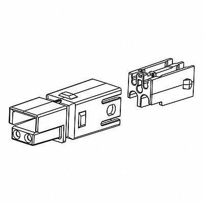 ANDERSON POWER PRODUCTS 4827G6 Auxiliary Connector Gold