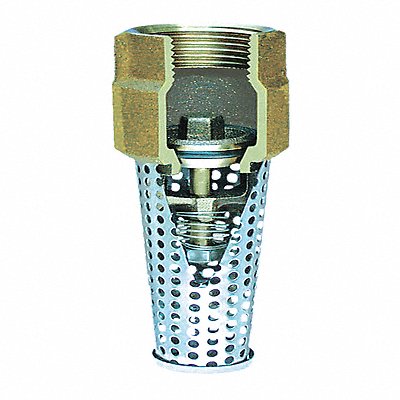 SIMMONS 457SB Foot Valve 2 Size NPT 3-1/2 L 3-1/2 W