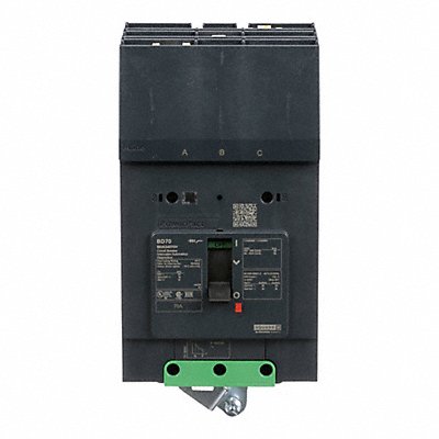 SQUARE D BDA34070Y Circuit Breaker 70A 3P 525VAC BDA