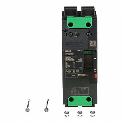 SQUARE D BDL26030 Circuit Breaker 30A 2P 525VAC BDL