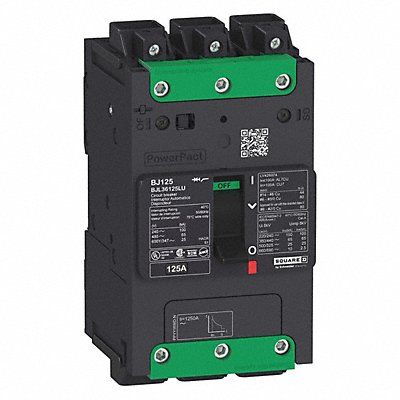 SQUARE D BDL36030LU Circuit Breaker 30A 3P 525VAC BDL