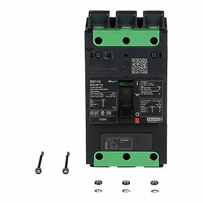 SQUARE D BGL36110 Circuit Breaker 110A 3P 525VAC BGL