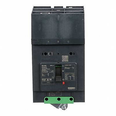 SQUARE D BJA36100 Circuit Breaker 100A 3P 690VAC BJA