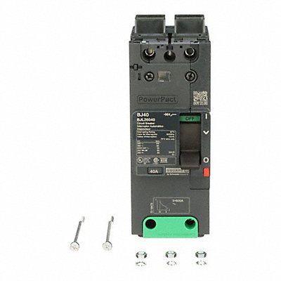 SQUARE D BJL26040 Circuit Breaker 40A 2P 690VAC BJL