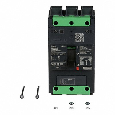 SQUARE D BJL36045 Circuit Breaker 45A 3P 690VAC BJL