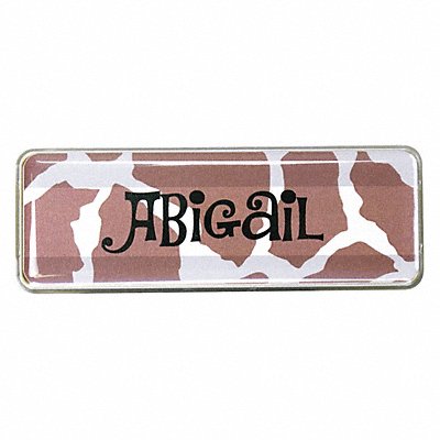 MIGHTY BADGE 905813 Badge Giraffe Blank Legend PK10