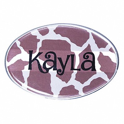 MIGHTY BADGE 905821 Badge Giraffe Blank Legend PK10