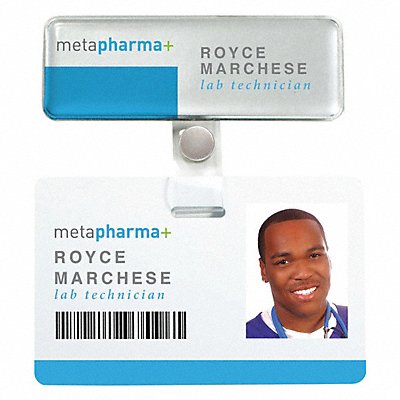 MIGHTY BADGE 906605 Badge Hookup Blank Legend PK10