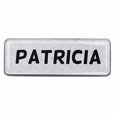MIGHTY BADGE 906844 Badge Small Floral Blank Legend PK10