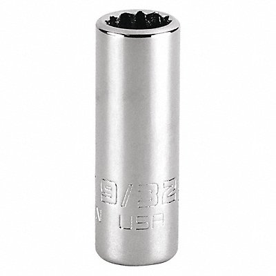 PROTO J4709N Socket Steel Chrome 9/32 in