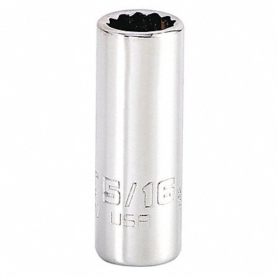 PROTO J4710N Socket Steel Chrome 5/16 in