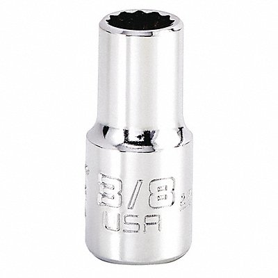 PROTO J5212N Socket Steel Chrome 3/8 in