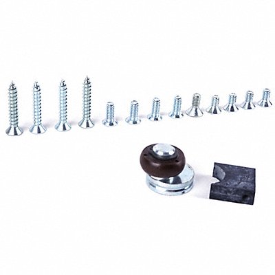 LCN 6030WMSAL Wood and Machine Screws Aluminum Finish