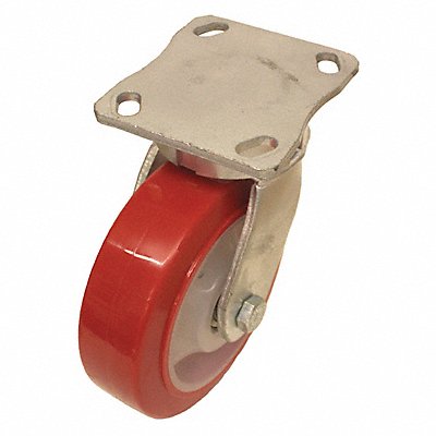 GRAINGER P25SURPW080K14 Kingpinless Plate Castor Swivel 880 lb.