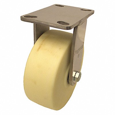 GRAINGER P27RXN080K16 Kingpinless Plate Castor Rigid 3000 lb.
