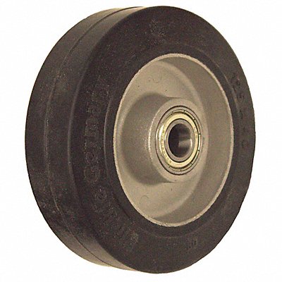 GRAINGER ALSI10015HK Nonmark Rubber Tread Al Core Wheel