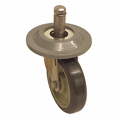 GRAINGER P12SXUP050DSG6JPB2 Wall-Protect Friction-Ring Stem Castor