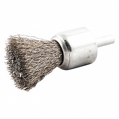 GRAINGER 66252838838 End Brush Crimped 1 Dia 22000 rpm