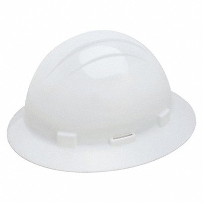 ERB SAFETY 19261 Hard Hat Type 1 Class E Ratchet White
