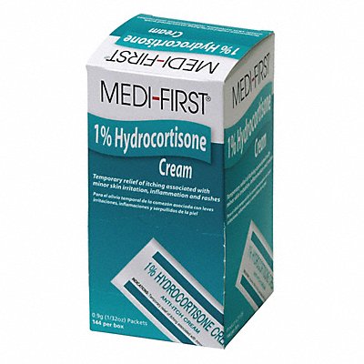 GRAINGER 21135 Topical Anti-Itch 0.032oz Cream PK144
