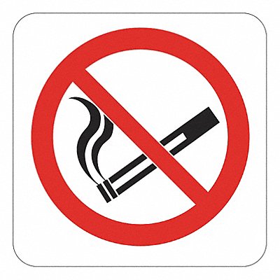 LYLE LCU10032EDPK25x7 No Smoking Sign 7x5inReflective Sheet PK2