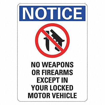 LYLE LCU10112RDPK27x10 Security Sign 10x7in Reflective Sheeting PK2