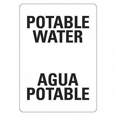 LYLE LCU10163NP10x14 Office and Facility Sign 14x10in Plastic