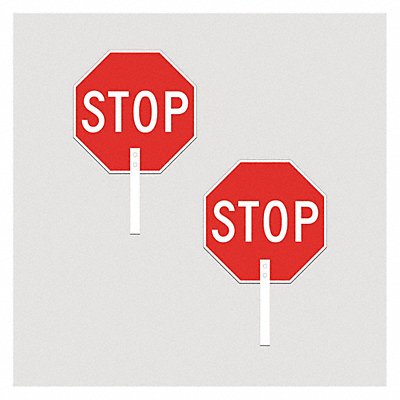 LYLE T16265EG18x18 Stop Sign 18 W 18 H 0.075 Thickness