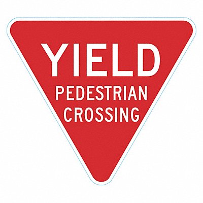 LYLE T16259HI24x24 Traffic Sign 24 in x 24 in Aluminum