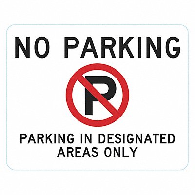 LYLE T16276HI30x24 No Parking Sign 24 x 30
