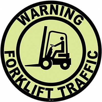 STRANCO INC FSG17702 Anti-Slip Floor Sign 17 inx17 in Vinyl