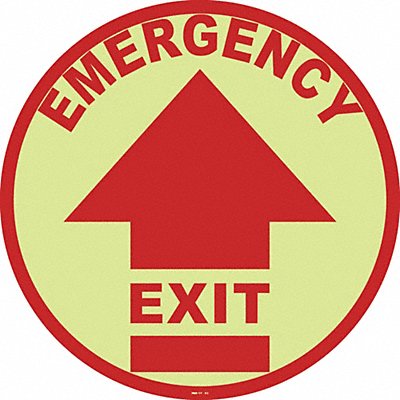 STRANCO INC FSG17703 Anti-Slip Floor Sign 17 in x 17 in Vinyl