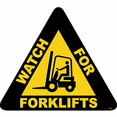 STRANCO INC FS15T404 Anti-Slip Floor Sign 15 inx15 in Vinyl