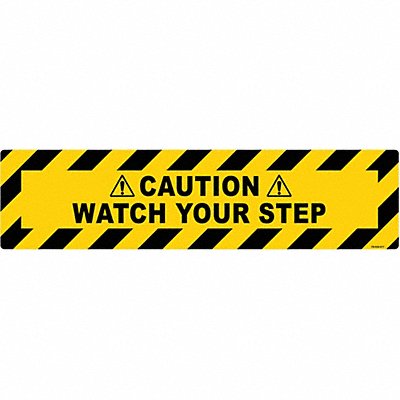 STRANCO INC FS624617 Anti-Slip Floor Sign 6 inx24 in Vinyl