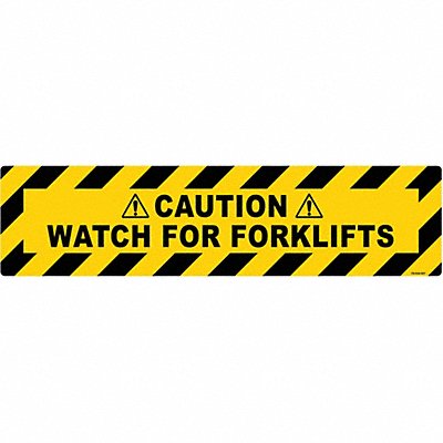 STRANCO INC FS624907 Anti-Slip Floor Sign 6 inx24 in Vinyl