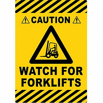 STRANCO INC FS2014611 Anti-Slip Floor Sign 20 inx14 in Vinyl