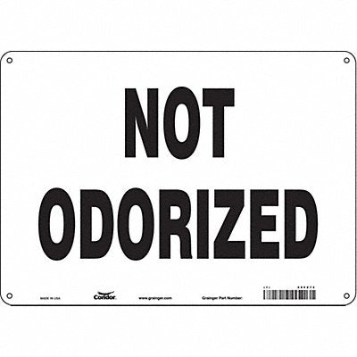 CONDOR 485Z72 Safety Sign 10 in x 14 in Aluminum