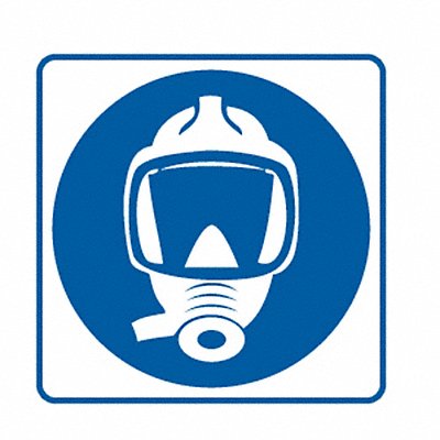 CONDOR 486G16 IMO Safety Sign 6x6in Polycarbonate