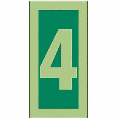 CONDOR 486G27 IMO Safety Sign 6x3in Vinyl