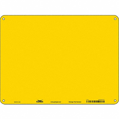 CONDOR 486U53 Safety Sign 18 inx24 in Aluminum