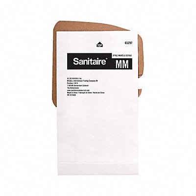SANITAIRE 6529710 Vacuum Bag For Canister Vacuum PK50