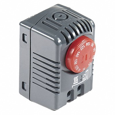 WIEGMANN TANC14176F Thermostat 2-23/64 H 1-35/64 W Grey