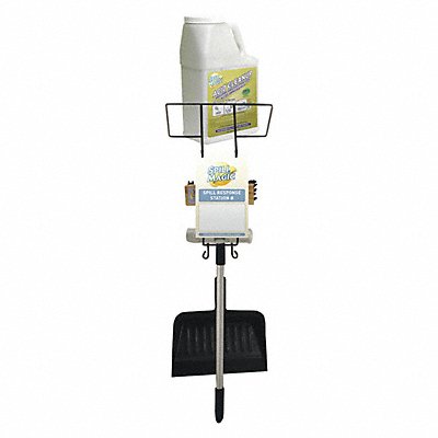 SPILL MAGIC SM1SRSKITAN Spill Response Station Kit Blk 7-3/4 L