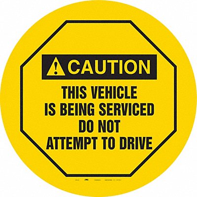 CONDOR 487D57 Traffic Sign 20 W 20 H 0.026 Thickness