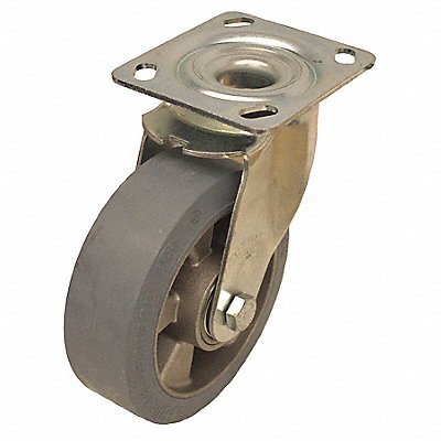 GRAINGER LEALEV150K14SG Standard Plate Castor Swivel 660 lb.