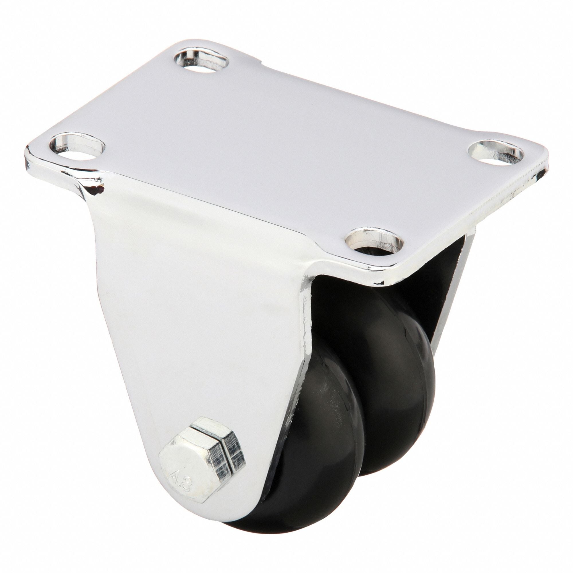 GRAINGER P9RSRP020KPCF Standard Plate Castor Rigid 145 lb.